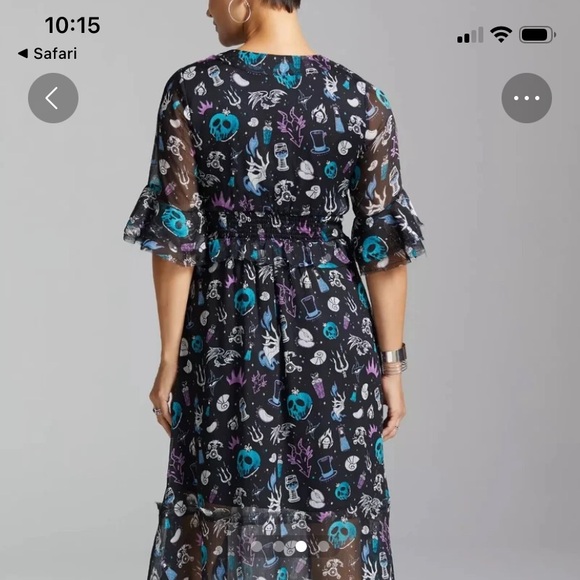 Disney Villains Print Dress - Picture 5 of 10